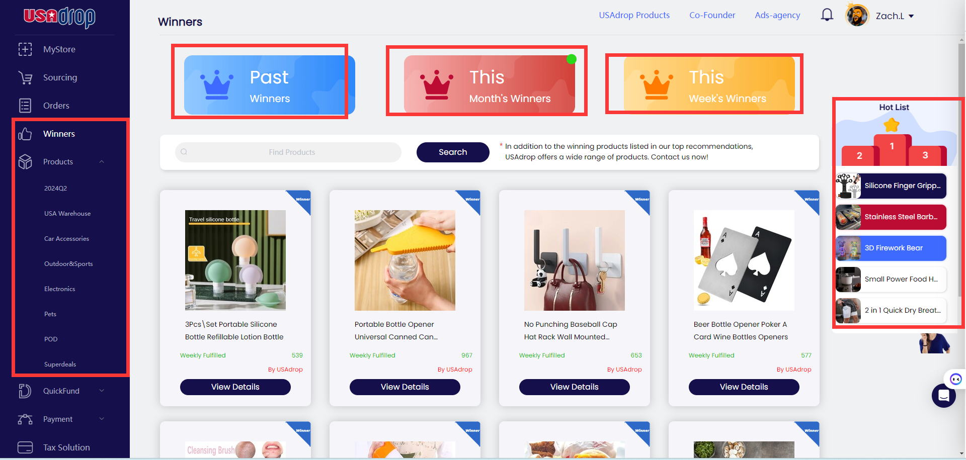 Winning Products