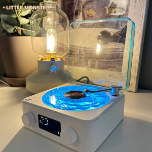 Waves vinyl LED Bluetooth speaker product candidate