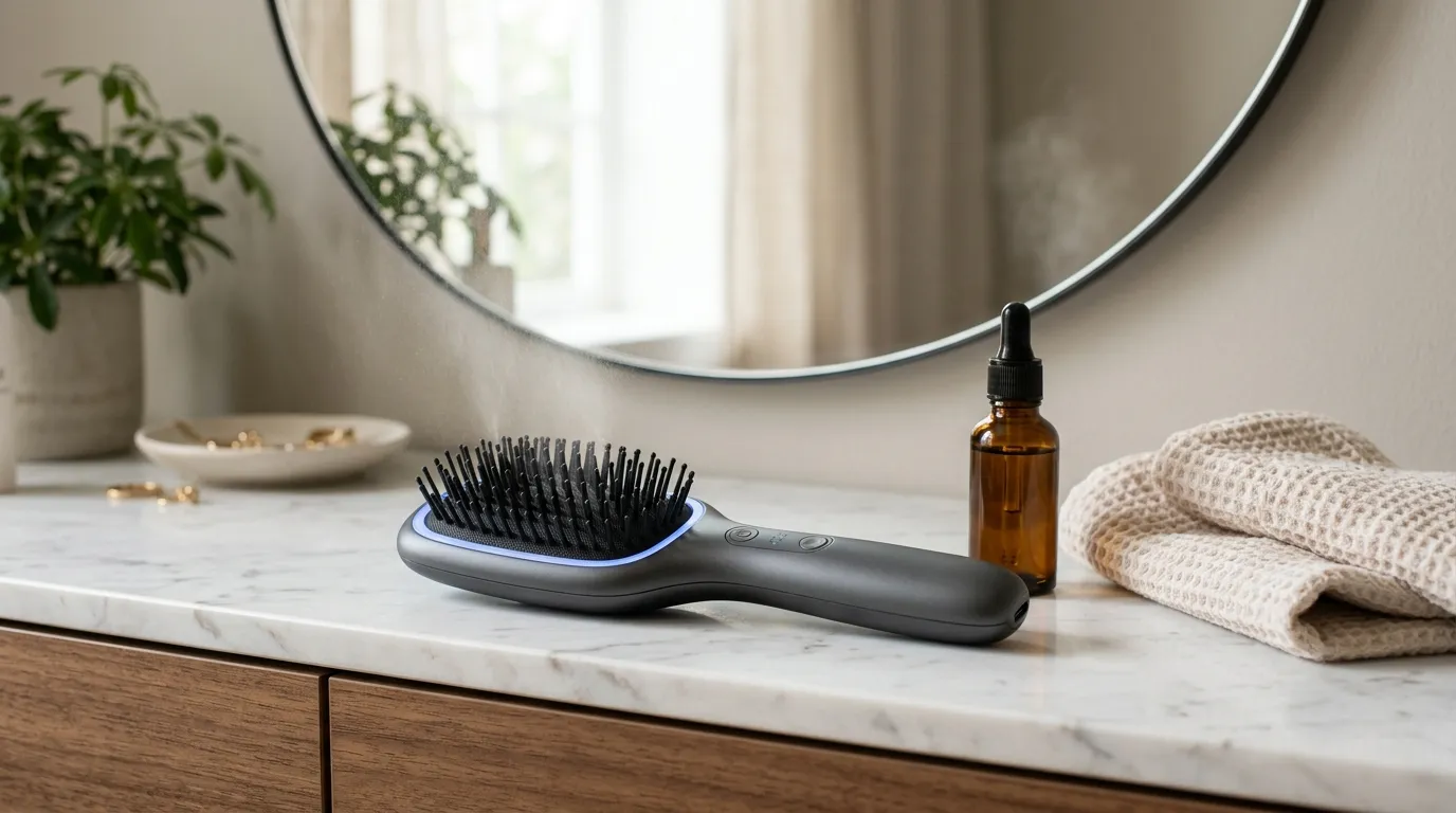 Electric spray air cushion massage comb for dropshipping