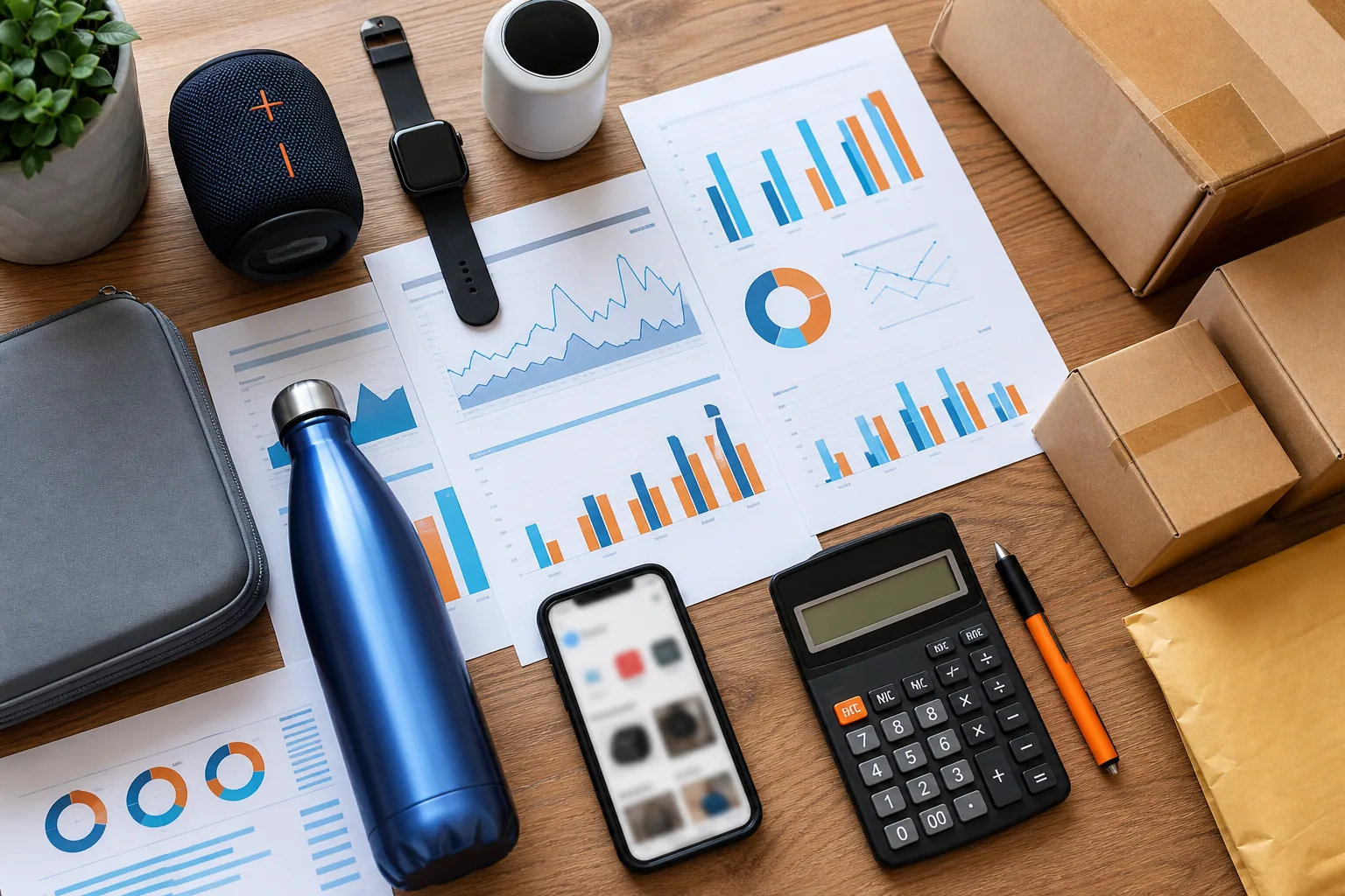 Product demand validation with analytics and sample products
