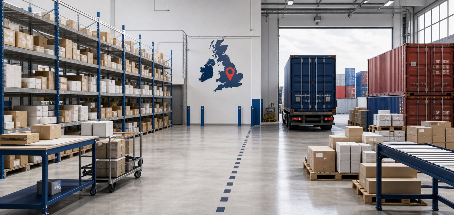 UK warehouse and international dropshipping fulfilment routes